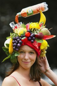 A race goer attends the second day of Royal Ascot at Ascot Racecourse on June 16, 2004 in Berkshire, England. The event has been one of the highlights of the racing and social calendar since 1711 with Queen Anne, and the royal patronage continues today with a Royal Procession taking place in front of the grandstands daily.