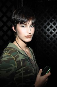 NEW YORK - FEBRUARY 17:  Model McKey Sullivan backstage at the G-Star Fall 2009 Fashion Show at the Hammerstein Ballroom on February 17, 2009 in New York City.  (Photo by Jamie McCarthy/WireImage for G-Star)  *** Local Caption ***