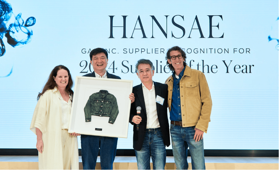 Hansae received the Supplier of the Year Award from Gap.