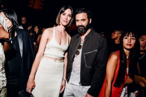 Rebecca Hall and Morgan Spector