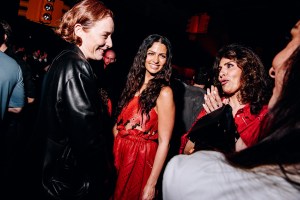 Nadège Vanhee and Camila Alves McConaughey