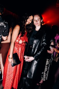 Camila Alves McConaughey and Nadège Vanhee-Cybulski