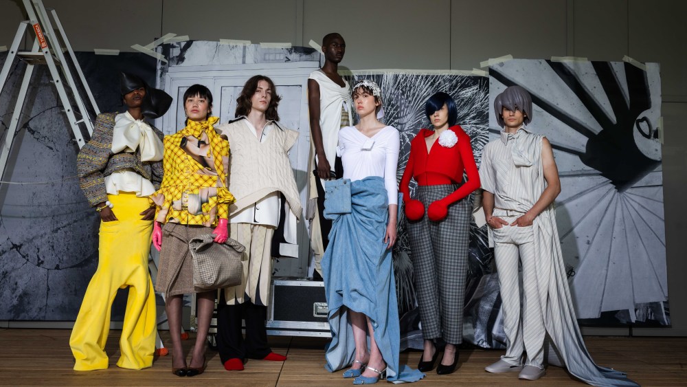 Creations from the graduate collections of the students on the IFM's Bachelors course in fashion design.