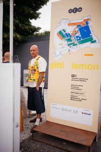 Street style at Pitti Uomo 106 in Milan