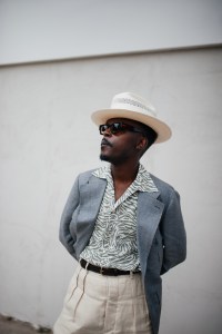 Street style at Pitti Uomo 106 in Milan.
