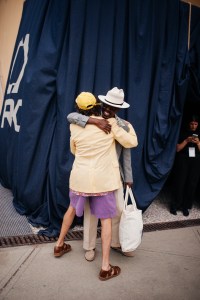 Street style at Pitti Uomo 106 in Milan
