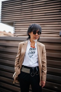 Street style at Pitti Uomo 106 in Milan