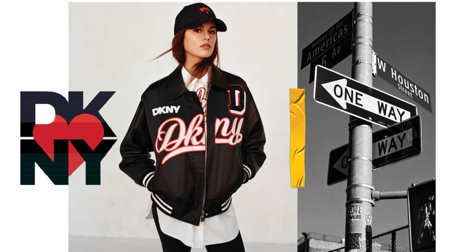 Kaia Kerber for DKNY.