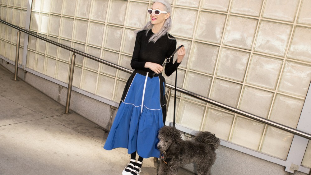 The Linda Rodin x Scarosso capsule collection campaign.