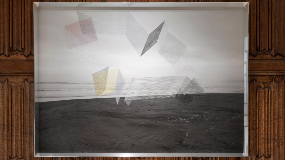 Maurizio Anzeri  Heavenly Sounds - Pink & Yellow, 2017
