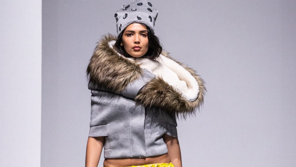 A look from Olivia Stewart's final collection.