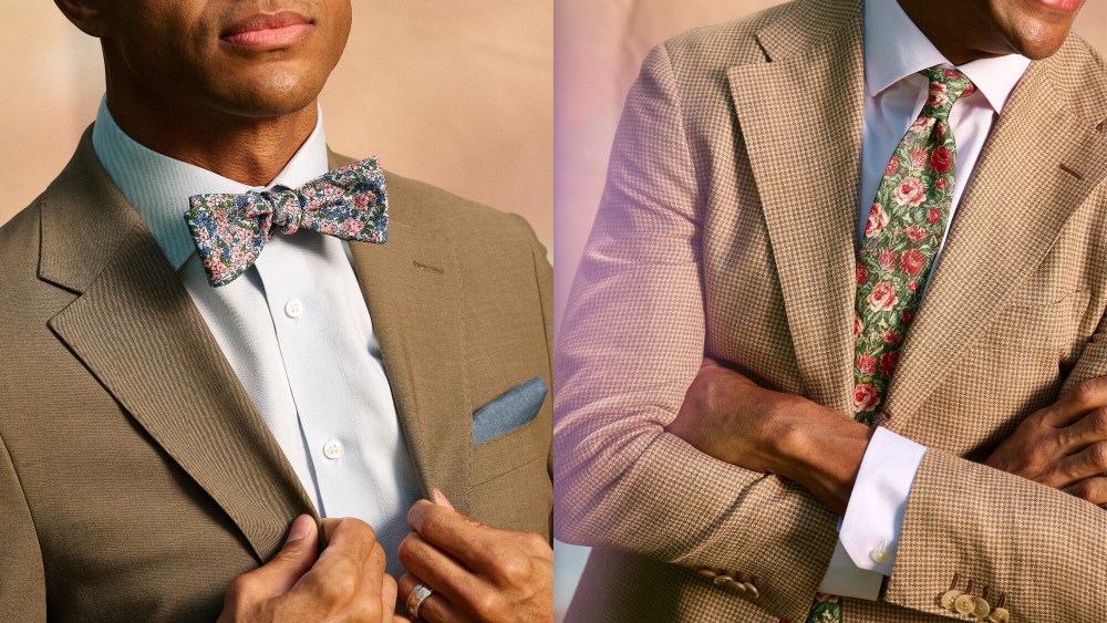 Looks from the Tie Bar x Laura Ashley collection.