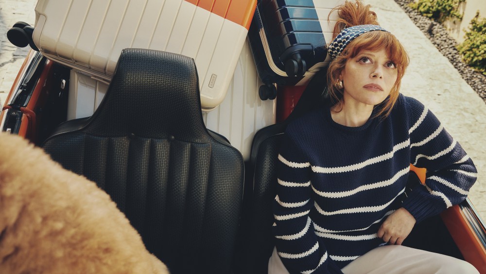 Natasha Lyonne for the Away x La Ligne collection.