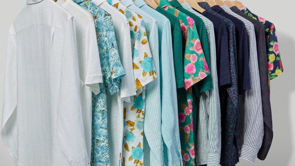 Robert Talbott dress and sport shirts for spring/summer '25.