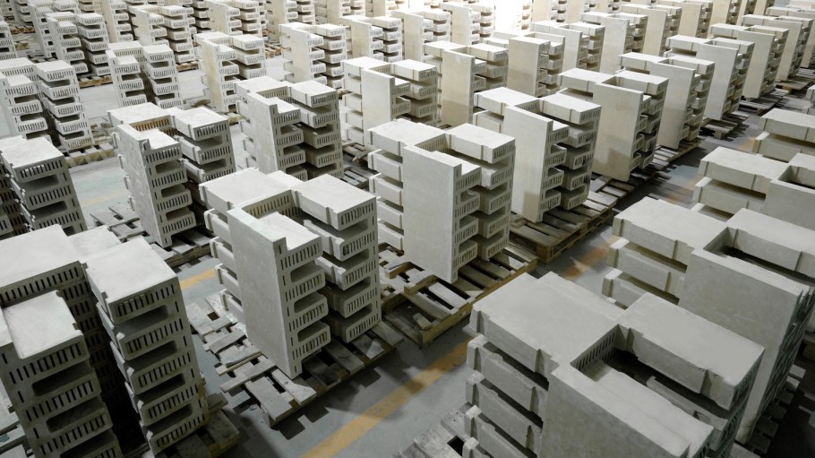 Rondo Energy's refractory bricks store more energy than a Tesla Model X when hot.