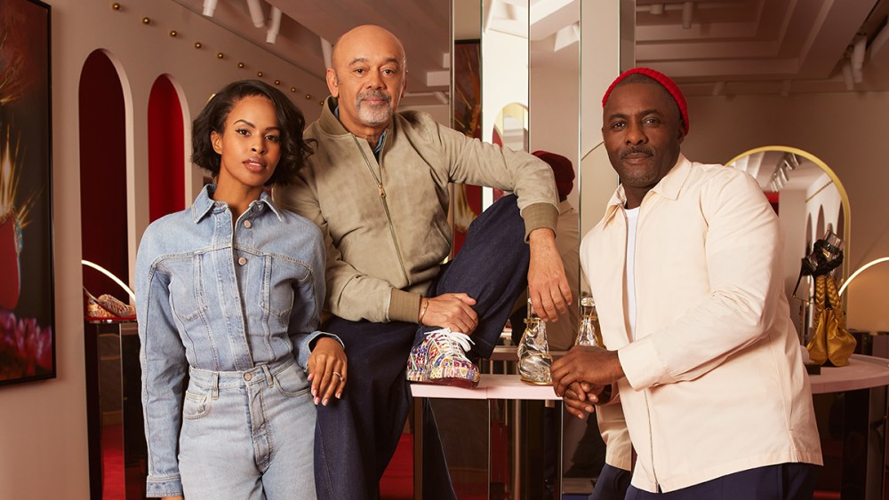 Christian Louboutin. Idris Elba, Sabrina Elba, collaboration, shoes, Walk a Mile in My Shoes, heels, Louboutins