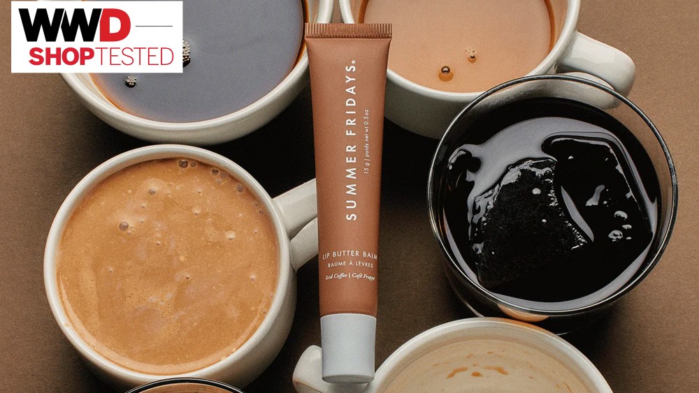 Summer Fridays' lip butter balm in the new iced coffee flavor that our editors tested