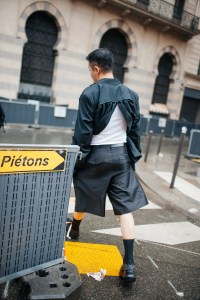 Street style at Paris Fashion Week Men’s Spring 2025