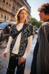 Street style at Paris Fashion Week Men’s Spring 2025