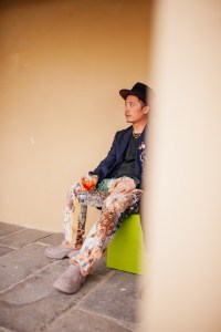 Street style at Milan Men’s Fashion Week Spring 2025.