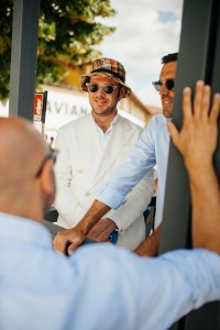 Street style at Pitti Uomo 106 in Milan