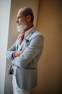Street style at Pitti Uomo 106 in Milan