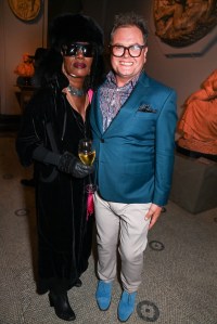 Grace Jones and Alan Carr