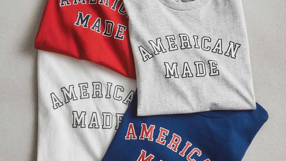 The American Giant t-shirts for Walmart.