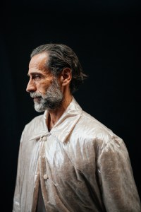 Backstage at Dries Van Noten Spring 2025 Show at Paris Fashion Week
