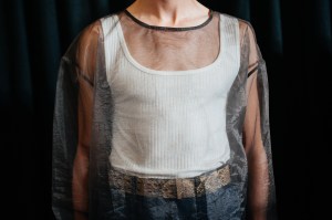 Backstage at Dries Van Noten Spring 2025 Show at Paris Fashion Week