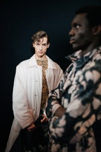Backstage at Dries Van Noten Spring 2025 Show at Paris Fashion Week