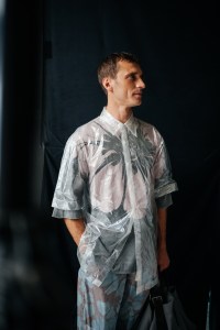 Backstage at Dries Van Noten Spring 2025 Show at Paris Fashion Week