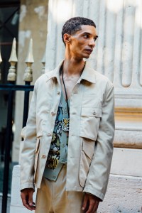 Backstage at the Kenzo Spring 2025 Ready-To-Wear Show at Paris Fashion Week