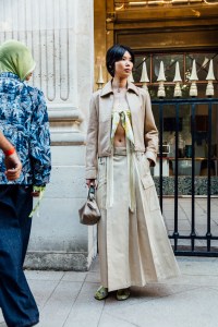Backstage at the Kenzo Spring 2025 Ready-To-Wear Show at Paris Fashion Week