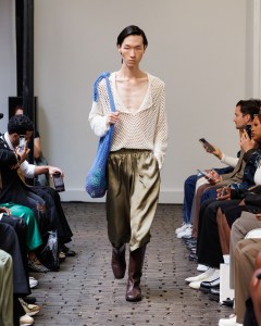 Bianca Saunders Spring 2025 Men's Collection at Paris Fashion Week