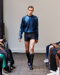 Bianca Saunders Spring 2025 Men's Collection at Paris Fashion Week