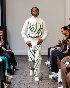 Bianca Saunders Spring 2025 Men's Collection at Paris Fashion Week