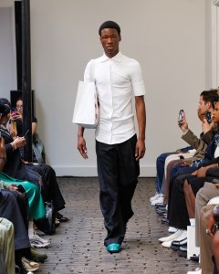 Bianca Saunders Spring 2025 Men's Collection at Paris Fashion Week