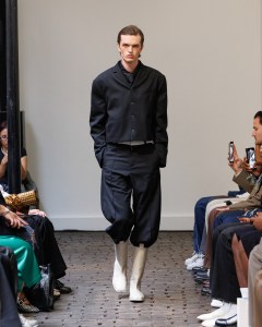 Bianca Saunders Spring 2025 Men's Collection at Paris Fashion Week