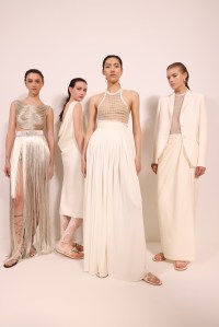 Backstage at Christian Dior Fall 2024 Couture at Paris Fashion Week