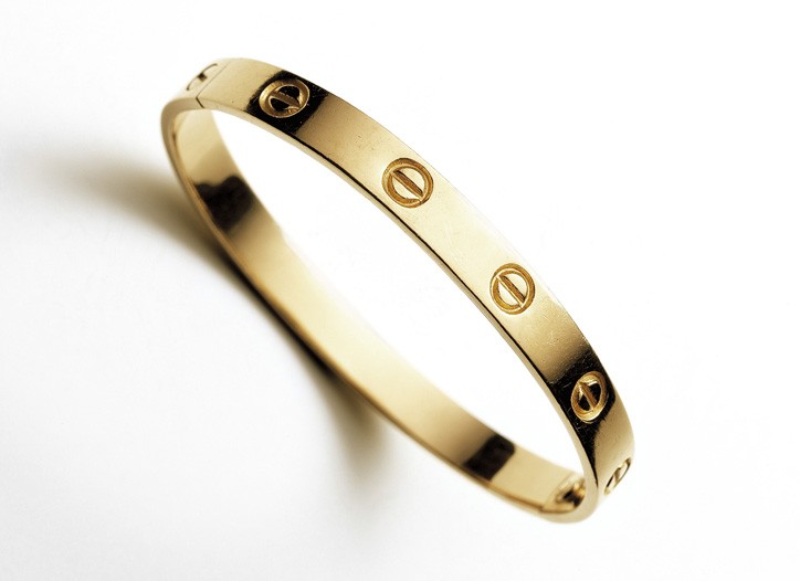 The Cartier Love Bracelet.