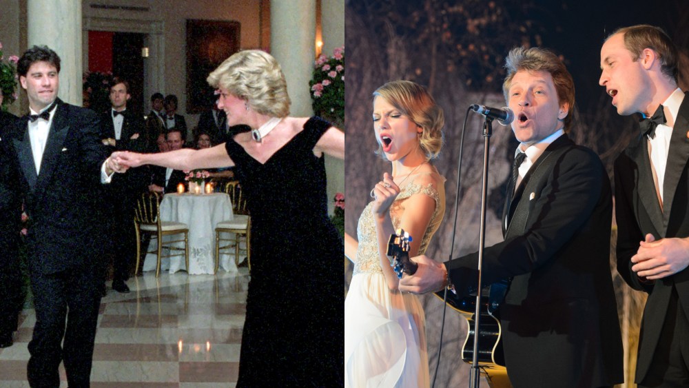Celebrities Meeting the British Royal Family: From John Travolta Dancing With Princess Diana to Taylor Swift Singing With Prince William and More