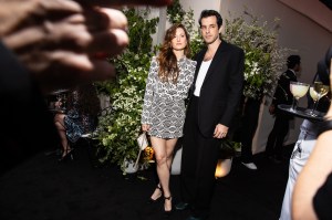 Grace Gummer and Mark Ronson