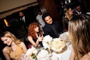 Dianna Agron, Natasha Lyonne and Trevor Noah