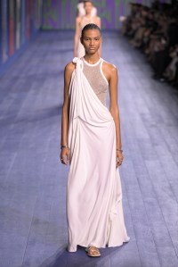 Christian Dior Fall 2024 Couture collection at Couture Fashion Week.