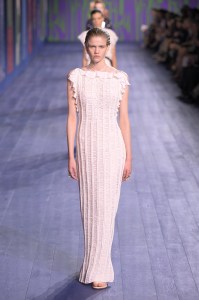 Christian Dior Fall 2024 Couture collection at Couture Fashion Week.