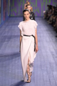 Christian Dior Fall 2024 Couture collection at Couture Fashion Week.