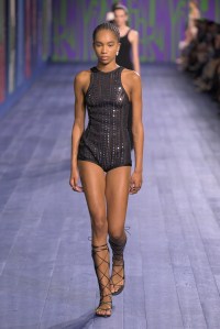 Christian Dior Fall 2024 Couture collection at Couture Fashion Week.