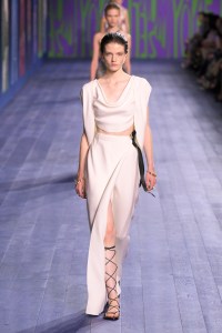 Christian Dior Fall 2024 Couture collection at Couture Fashion Week.