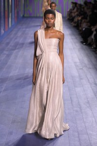 Christian Dior Fall 2024 Couture collection at Couture Fashion Week.